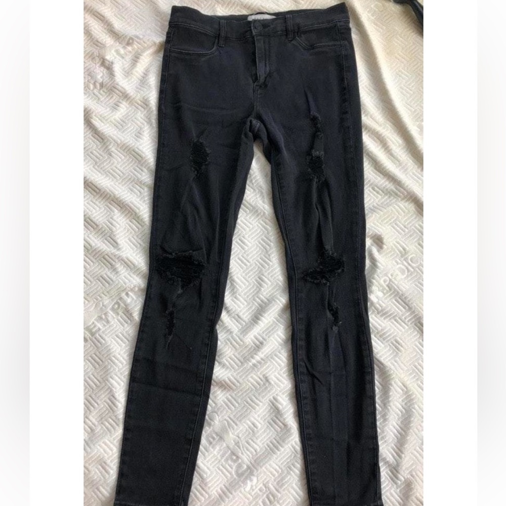 Pacsun Ripped Low Rise Jeggings - Picture 3 of 7